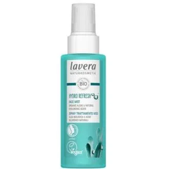 Lavera Refrescante Hydro Refresh Spray Facial con Alga-Acido Hialuronico 100ml - Bio, NATRUE, PETA, Plástico Reciclado, Hidratación Intensiva, Piel Seca Lavera Refrescante Hydro Refresh Spray Facial con Alga-Acido Hialuronico 100ml - Bio, NATRUE, PETA, Plástico Reciclado, Hidratación Intensiva, Piel Seca