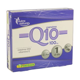 Pinisan Coenzima Q10 100mg 30 Cápsulas Complemento Alimenticio Antioxidante