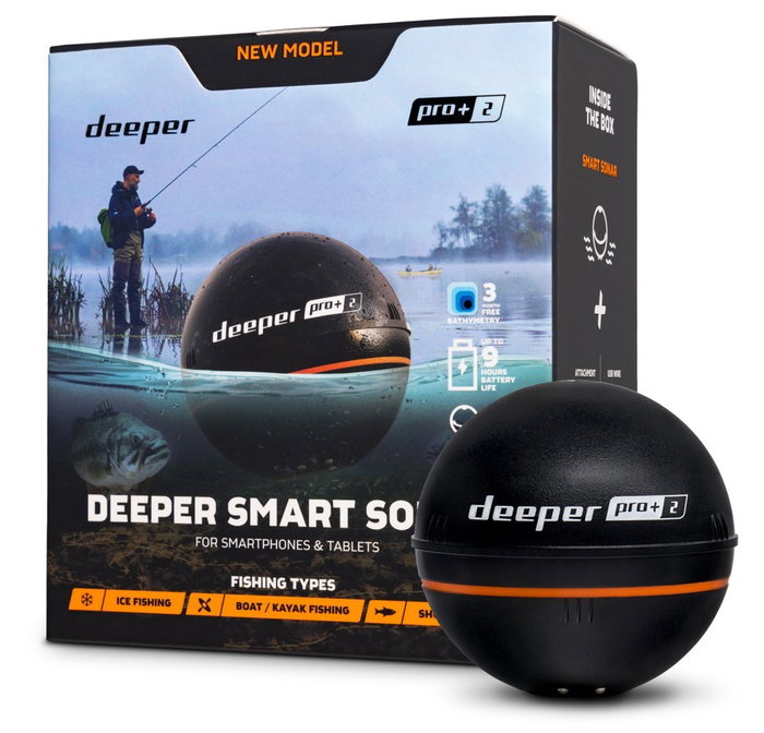 Deeper DEEPER Pro+ V2 - Sonda portátil Deeper DEEPER Pro+ V2 - Sonda portátil