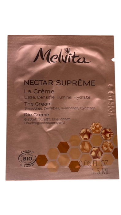 Nectar Supreme, Orgánico, Alisado, densificación & iluminación, Crema, Para la cara, 1.5 ml *Muestra Nectar Supreme, Orgánico, Alisado, densificación & iluminación, Crema, Para la cara, 1.5 ml *Muestra