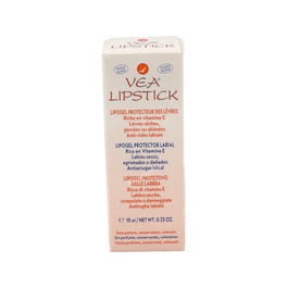 VEA Lipstick con Vitamina E Pura para Labios Suaves, Hidratados, Antioxidante, Protector y Calmante 10ml