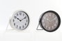 DKD Home Decor Reloj Sobremesa Loft Negro Blanco 5.5 x 20 x 20 cm (4 Unidades)