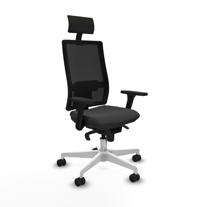 PIQUERAS Y CRESPO Silla de oficina Horna Gris oscuro y Negro PIQUERAS Y CRESPO Silla de oficina Horna Gris oscuro y Negro