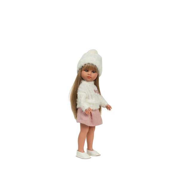 Muñecas Arias Muñeca Elegance Chic Kids Carlota 36 cm con Pelo, Cuerpo de Vinil Muñecas Arias Muñeca Elegance Chic Kids Carlota 36 cm con Pelo, Cuerpo de Vinil