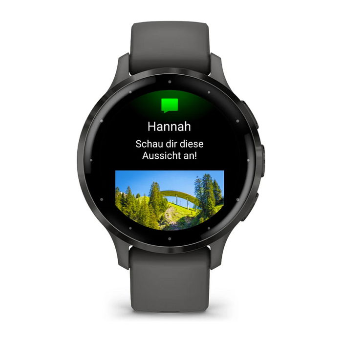 Garmin Venu 3S Reloj Inteligente 41mm AMOLED Gris Kieselgrau/Schiefergrau