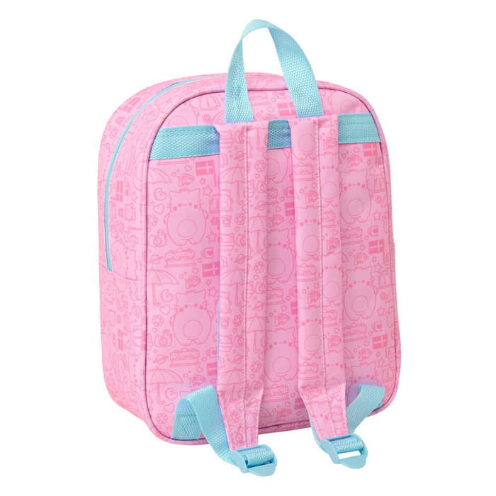 Safta Mochila de Guardería 3D Pembe The Pink Cat 27cm