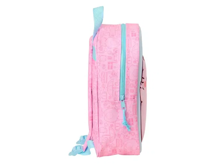 Safta Mochila de Guardería 3D Pembe The Pink Cat 27cm