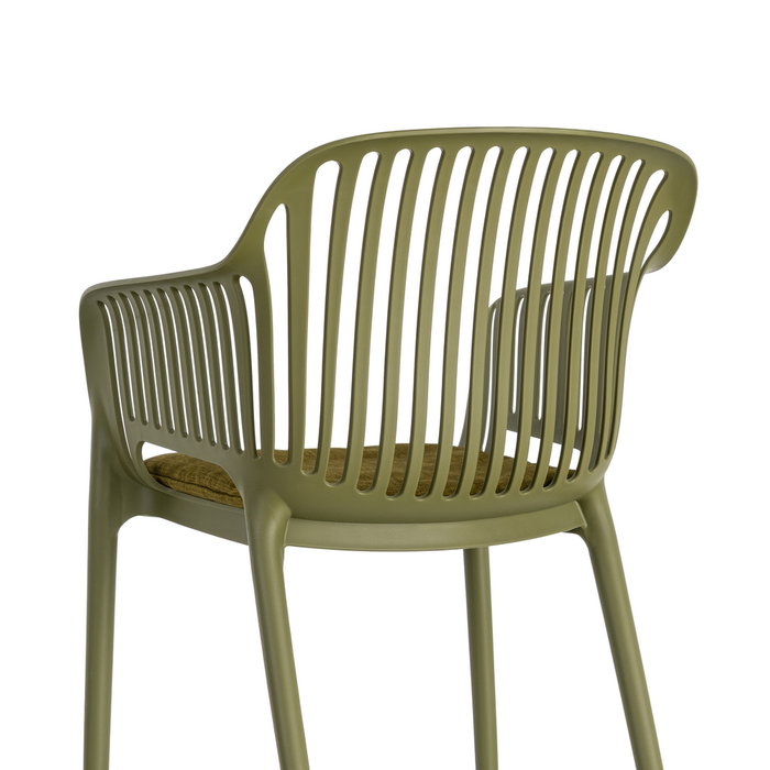 Silla Apilable Polipropileno Exterior 55 X 61 X 80 cm (Set de 4) Silla Apilable Polipropileno Exterior 55 X 61 X 80 cm (Set de 4)