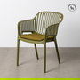Silla Apilable Polipropileno Exterior 55 X 61 X 80 cm (Set de 4)