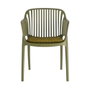 Silla Apilable Polipropileno Exterior 55 X 61 X 80 cm (Set de 4)