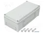 FIBOX EKMB130G Carcasa de pared de policarbonato gris