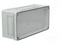 FIBOX EKMB130G Carcasa de pared de policarbonato gris