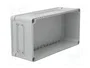 FIBOX EKMB130G Carcasa de pared de policarbonato gris