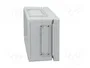 FIBOX EKMB130G Carcasa de pared de policarbonato gris