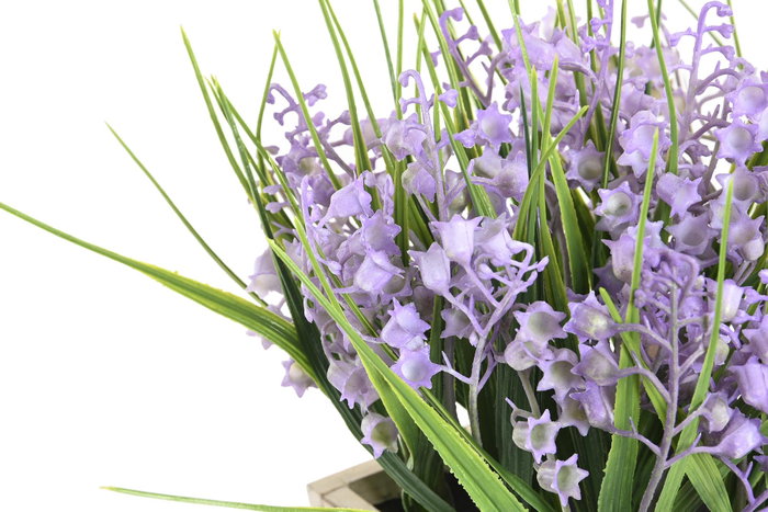 DKD Home Decor Planta de Campanilla Lila 24x24x24 cm DKD Home Decor Planta de Campanilla Lila 24x24x24 cm