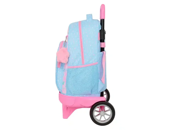 Safta Mochila Grande con Ruedas Compact Evolution Extensible Blackfit8 Smile