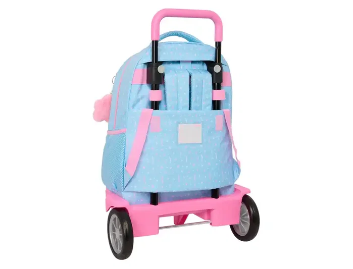 Safta Mochila Grande con Ruedas Compact Evolution Extensible Blackfit8 Smile