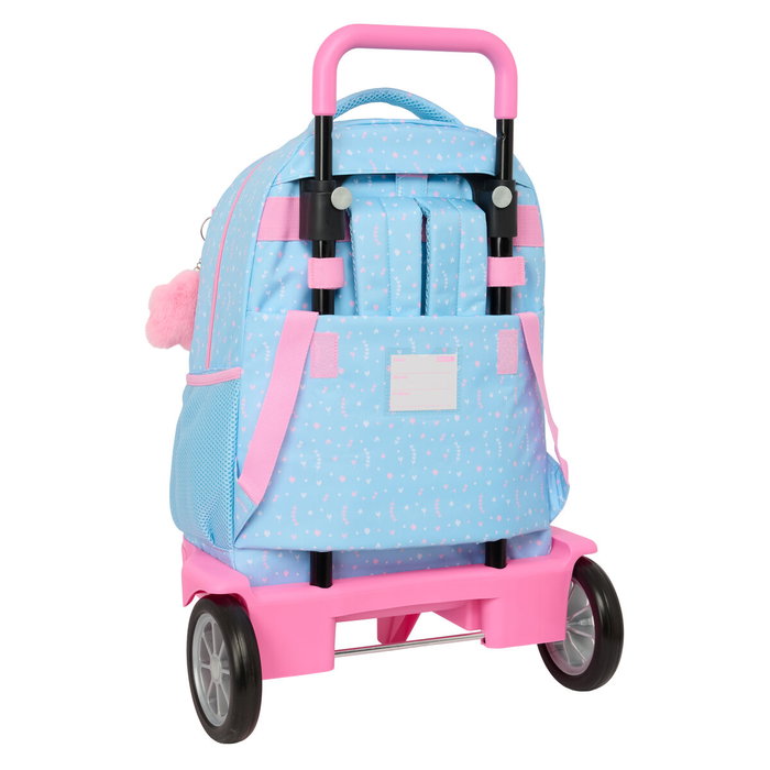 Safta Mochila Grande con Ruedas Compact Evolution Extensible Blackfit8 Smile