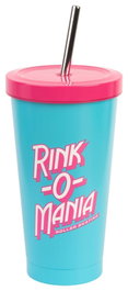 Grupo Erik Vaso con Paja Stranger Things Rink-O-Mania 550 ml