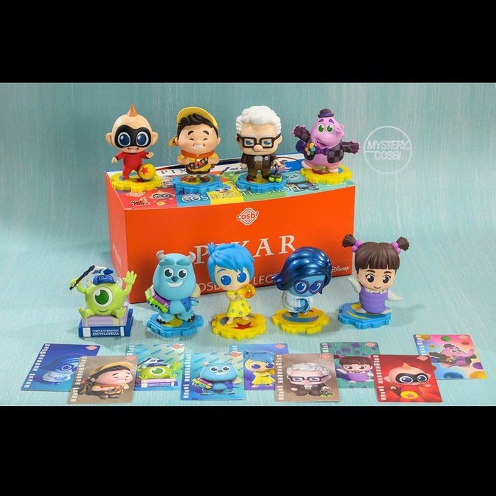 Hot Toys Pixar Figuras mini Cosbi 8 cm Blind Box Display (8)