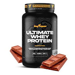 BIGMAN Ultimate Whey 1 Kg Chocolate Proteína de Suero de Leche