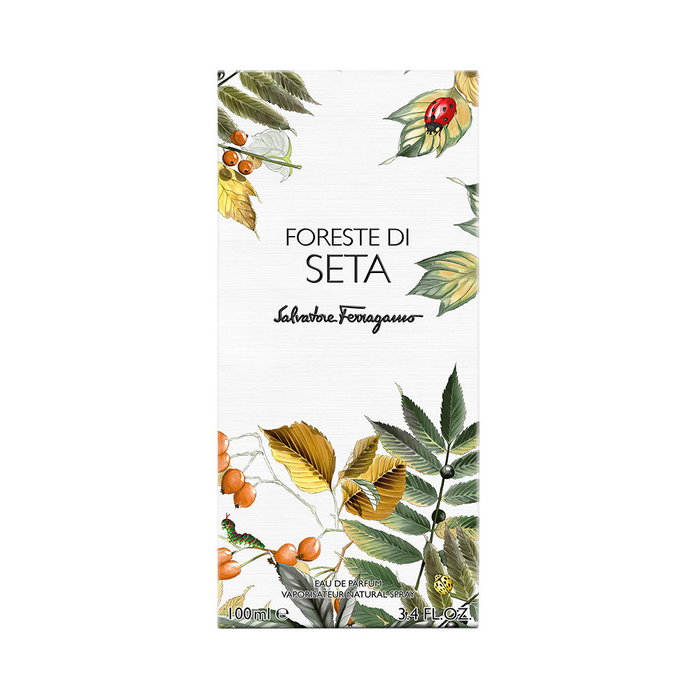 Salvatore Ferragamo FORESTE DI SETA Perfume Unisex Eau de Parfum Vaporizador 100 ml, Notas de Salvia, Nuez y Vetiver