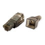 VALUE 26.99.0370 Conector RJ-45 de campo configurable Cat6e UTP Negro