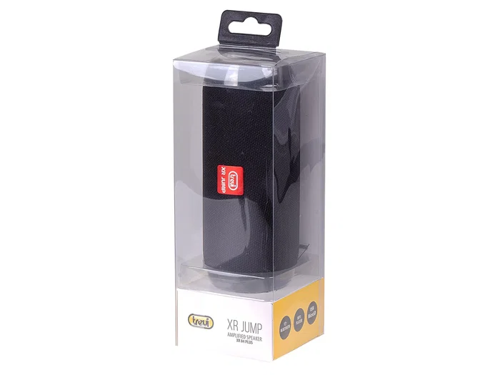 Trevi XR 84 Plus Altavoz Portátil Bluetooth 5W Negro con Radio FM, Lectura MicroSD, Micrófono y Batería Litio