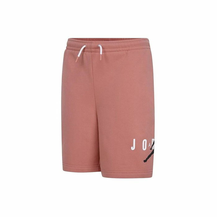 Pantalones Cortos Deportivos para Niños Jordan Jumpman Sustainable Rosa Pantalones Cortos Deportivos para Niños Jordan Jumpman Sustainable Rosa