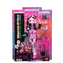 Mattel Muñeca Monster High Draculaura con Accesorios 12x8x8 cm