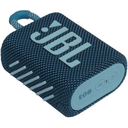 JBL JBLGO3BLU Altavoz Portátil Bluetooth 5.1 GO 3 con Sonido JBL Pro Original, Potencia 4.2W RMS y Resistencia al Agua IP67 Azul JBL JBLGO3BLU Altavoz Portátil Bluetooth 5.1 GO 3 con Sonido JBL Pro Original, Potencia 4.2W RMS y Resistencia al Agua IP67 Azul