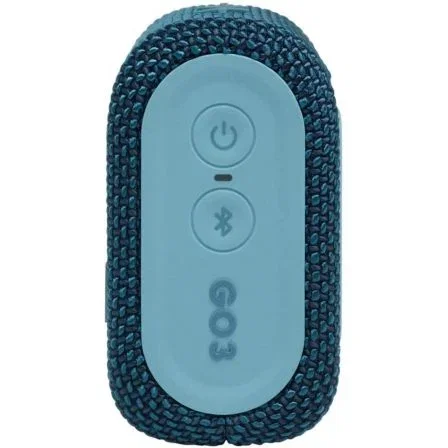 JBL JBLGO3BLU Altavoz Portátil Bluetooth 5.1 GO 3 con Sonido JBL Pro Original, Potencia 4.2W RMS y Resistencia al Agua IP67 Azul JBL JBLGO3BLU Altavoz Portátil Bluetooth 5.1 GO 3 con Sonido JBL Pro Original, Potencia 4.2W RMS y Resistencia al Agua IP67 Azul