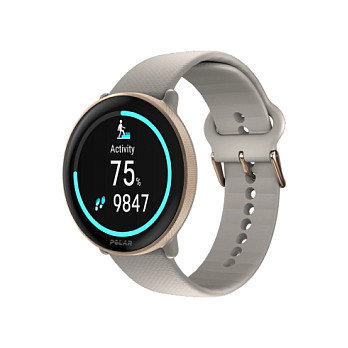 Polar Ignite 3 S-L greige sand Reloj Deportivo con GPS y Pantalla Táctil TFT de 1.2 Pulgadas