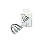 LogiLink Hub USB 3.1 Tipo C de 3 Puertos UA0315 USB 2.0 y USB 3.0 Color Negro Gris
