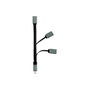 LogiLink Hub USB 3.1 Tipo C de 3 Puertos UA0315 USB 2.0 y USB 3.0 Color Negro Gris