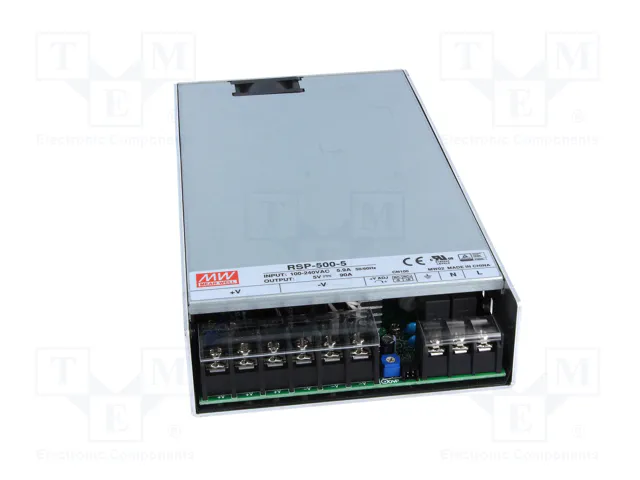 MEAN WELL RSP-500-5 450W 5VDC 90A MEAN WELL RSP-500-5 450W 5VDC 90A