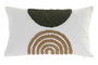DKD Home Decor Cushions ch1c25 Cojín Blanco Marrón 30 x 50 cm (2 Unidades)