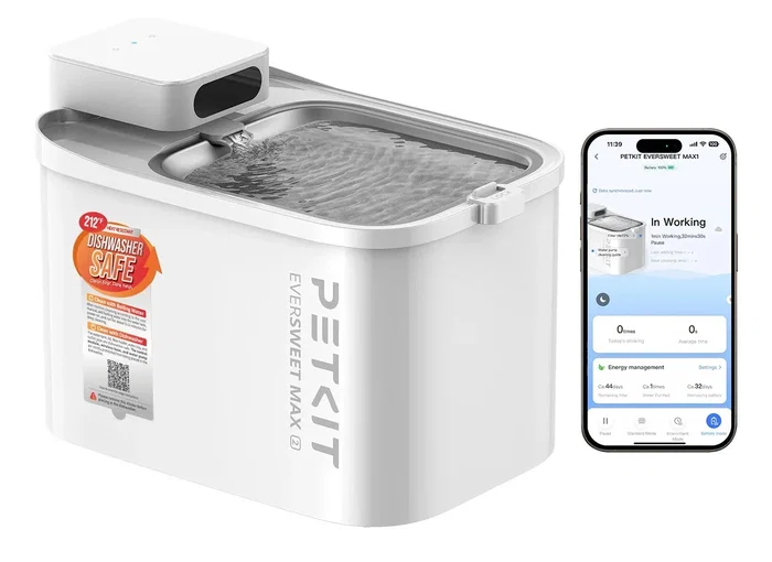 Petkit EverSweet Max 2 Fuente Inteligente UVC 3L Blanco
