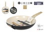 Inde Sartén de Aluminio Forjado 28 cm con Superb Quttin para Inducción (6 Unidades)