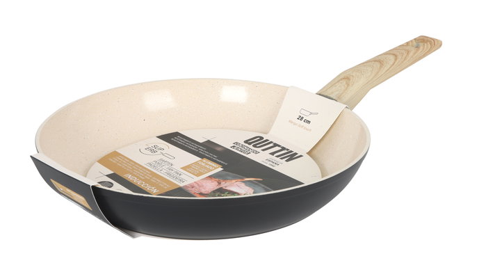 Inde Sartén de Aluminio Forjado 28 cm con Superb Quttin para Inducción (6 Unidades)