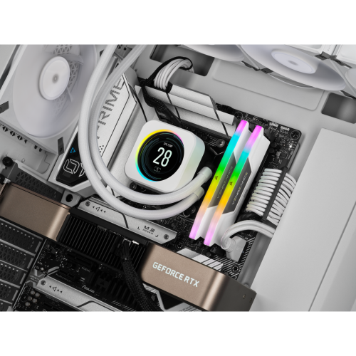 Corsair Vengeance RGB DDR5 32 GB (2x16 GB) 6000 MHz Blanco