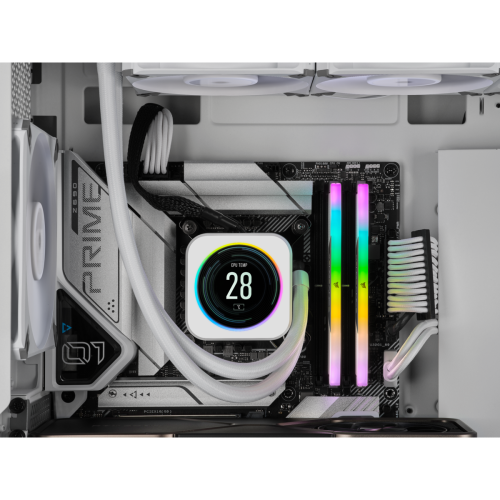 Corsair Vengeance RGB DDR5 32 GB (2x16 GB) 6000 MHz Blanco