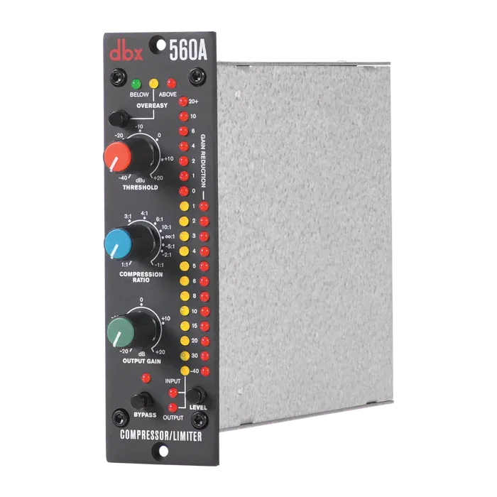 DBX Serie 500 Compresor/Limitador - Dimensiones: 15.6cm Ancho x 9.2cm Alto x 24.8cm Largo