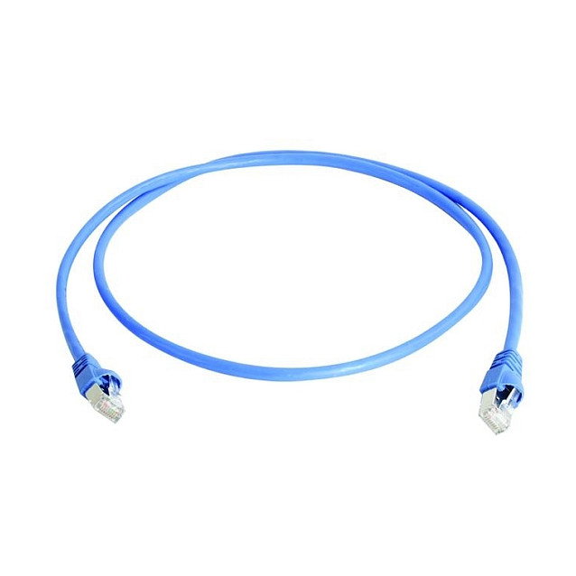 Telegärtner Patch cord S/FTP Cat 6a RJ45 1m azul Telegärtner Patch cord S/FTP Cat 6a RJ45 1m azul