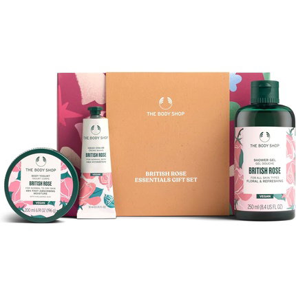 The Body Shop Small British Rose Estuche de 3 piezas The Body Shop Small British Rose Estuche de 3 piezas