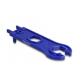 DeLOCK Herramienta para cables y conectores DL4, hexagonal, azul, 2 piezas