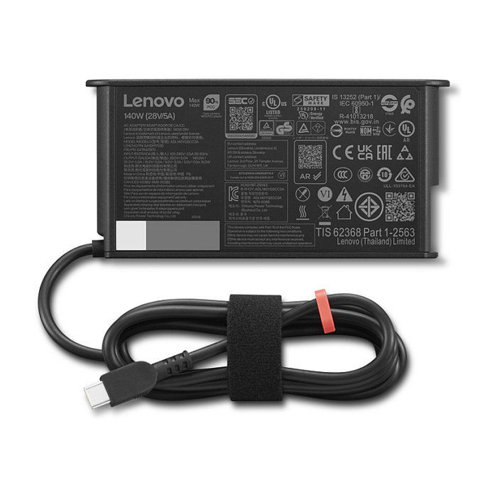 Lenovo Adaptador de Corriente USB-C GaN Slim 140W Lenovo Adaptador de Corriente USB-C GaN Slim 140W