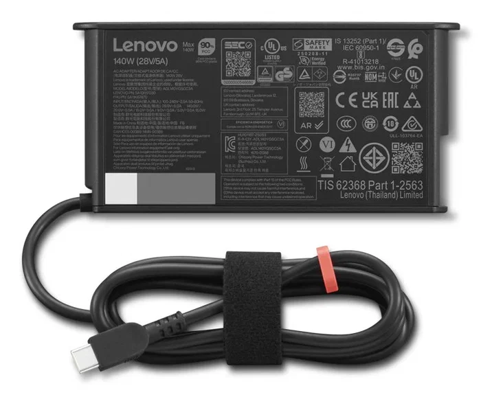 Lenovo 4X21U28818 Adaptador de Corriente 140 W Negro Lenovo 4X21U28818 Adaptador de Corriente 140 W Negro