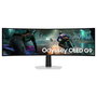 Samsung Monitor Gaming 49 Pulgadas OLED Dual QHD 144Hz, 5120x1440, 0.03ms, Quantum Dot, HDR10+, NVIDIA G-SYNC, AMD FreeSync Premium Pro, Plata, LS49DG910SUXEN