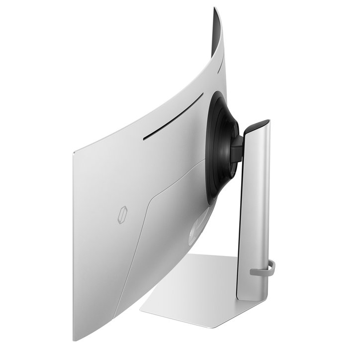 Samsung Monitor Gaming 49 Pulgadas OLED Dual QHD 144Hz, 5120x1440, 0.03ms, Quantum Dot, HDR10+, NVIDIA G-SYNC, AMD FreeSync Premium Pro, Plata, LS49DG910SUXEN